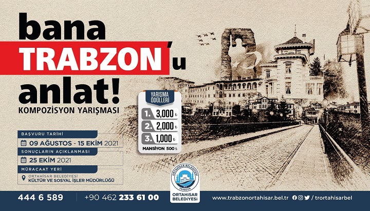 Bana Trabzon’u Anlat Kompozisyon Yarışması