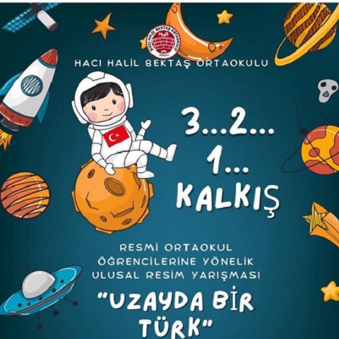 Uzayda Bir Türk Resim Yarışması