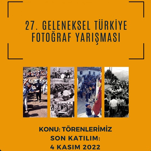 27. Geleneksel Türkiye Fotoğraf Yarışması Yarışması