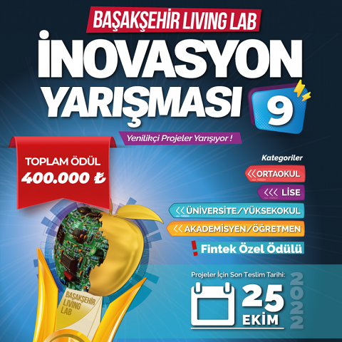 Başakşehir Living Lab 9. İnovasyon Yarışması