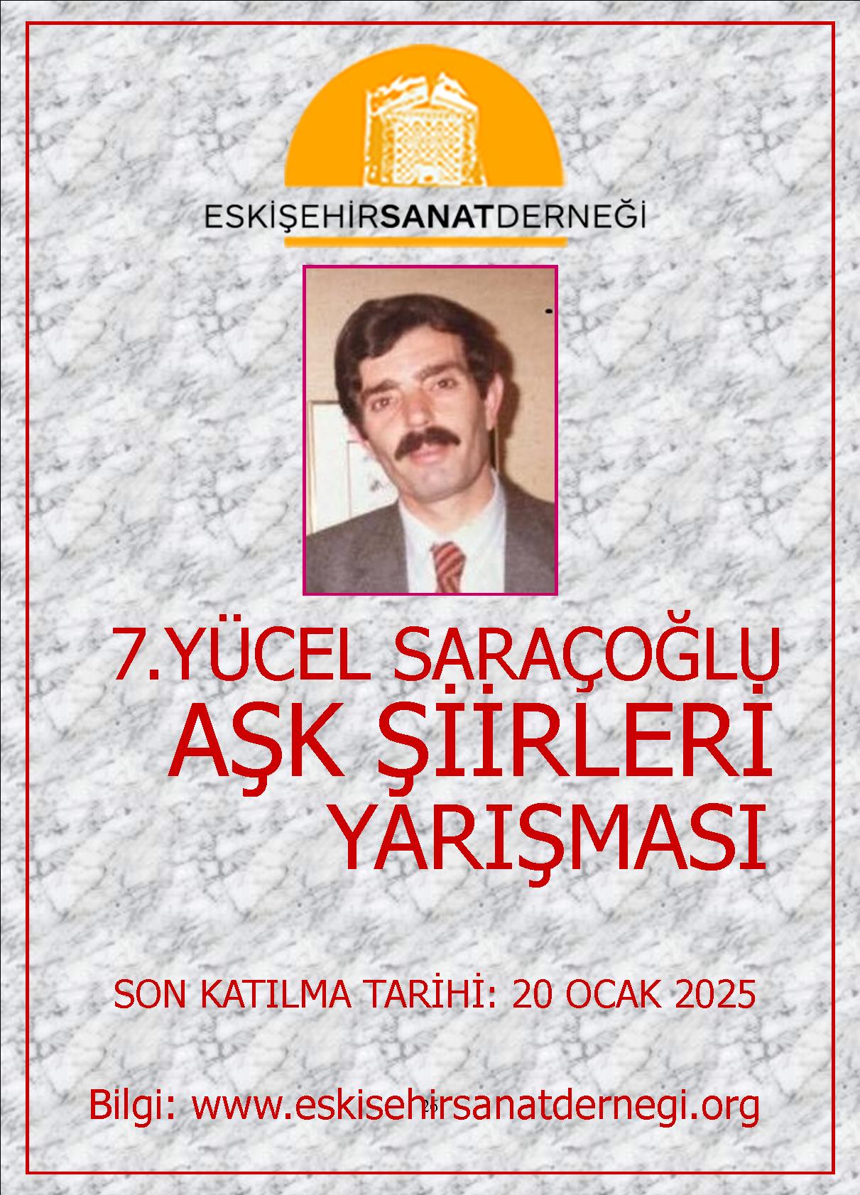 7. Yücel Saraçoğlu Aşk Şiirleri Yarışması