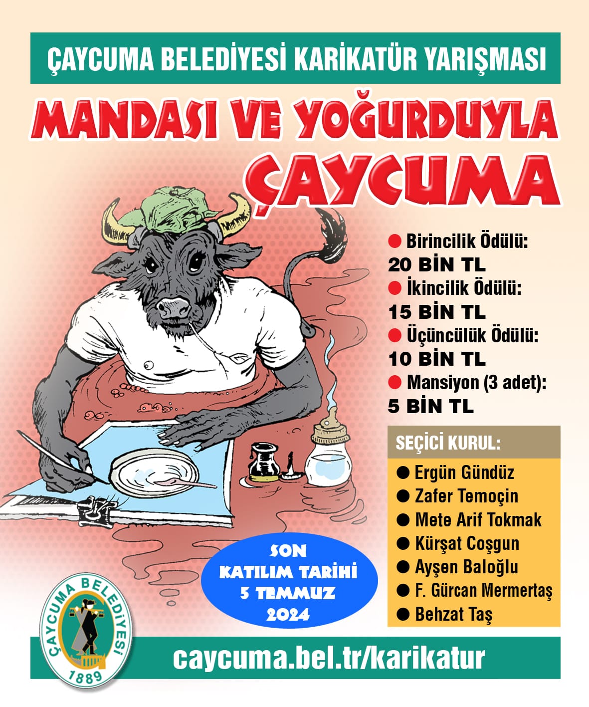 Çaycuma Belediyesi Karikatür Yarışması