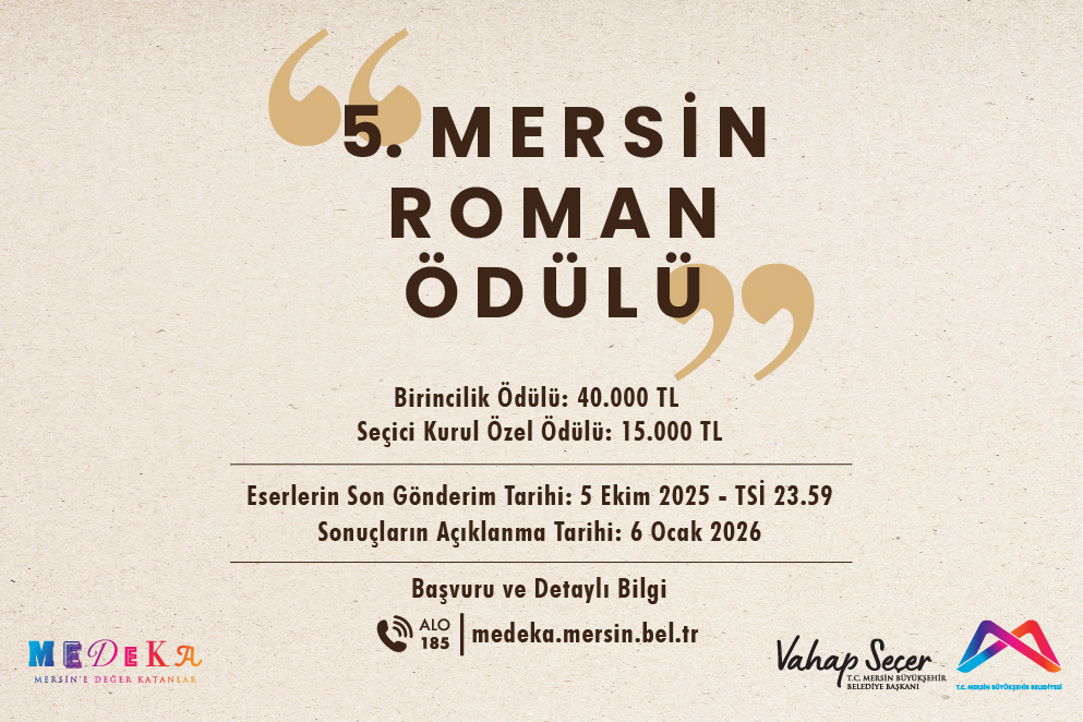 5.Mersin Roman Ödülü