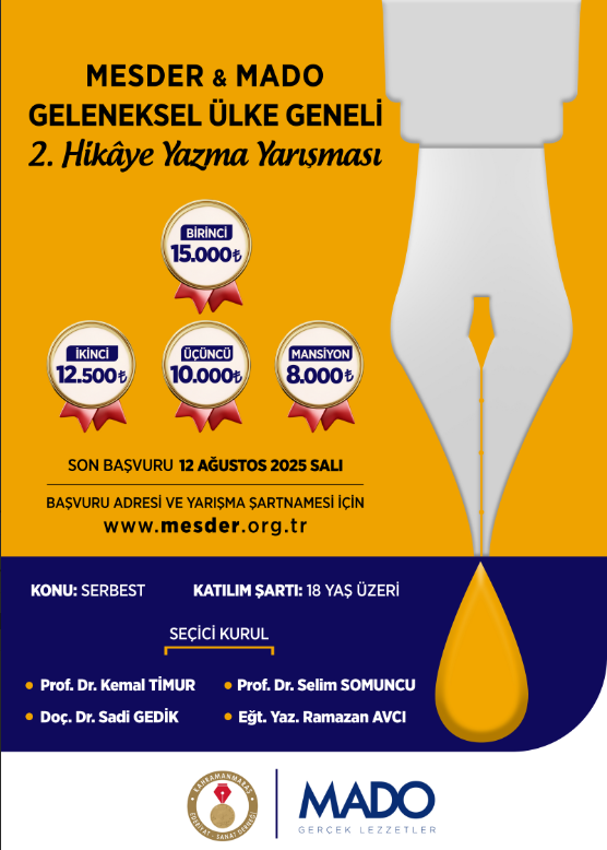 MESDER 2. Hikaye Yazma Yarışması