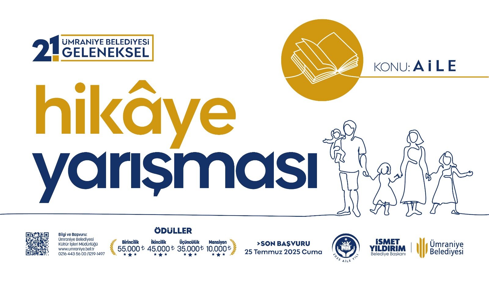 Ümraniye Belediyesi 21. Geleneksel Hikâye Yarışması