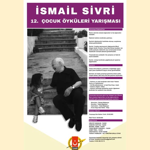 12. İsmail Sivri Çocuk Öyküleri Yarışması