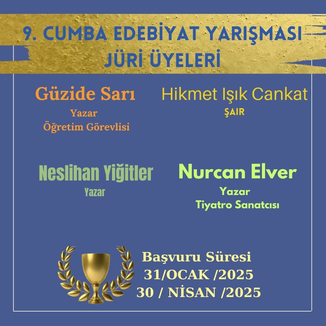 9. Cumba Edebiyat Öykü Yarışması