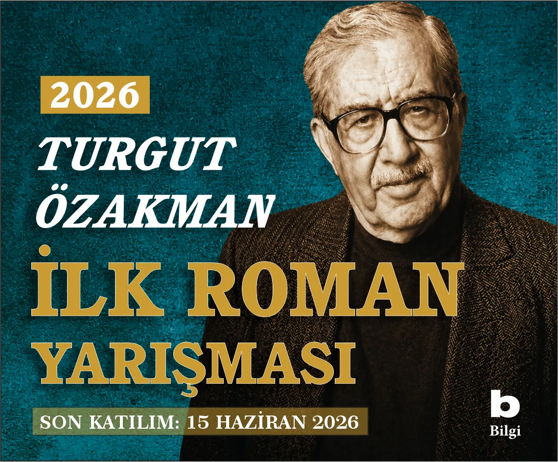 Turgut Özakman İlk Roman Yarışması duyuru görseli