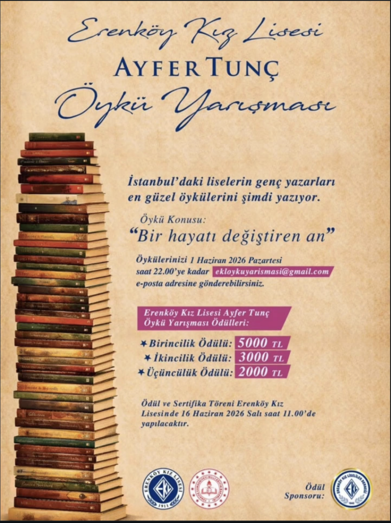 İstanbul liseler arası Ayfer Tunç Öykü Yarışması