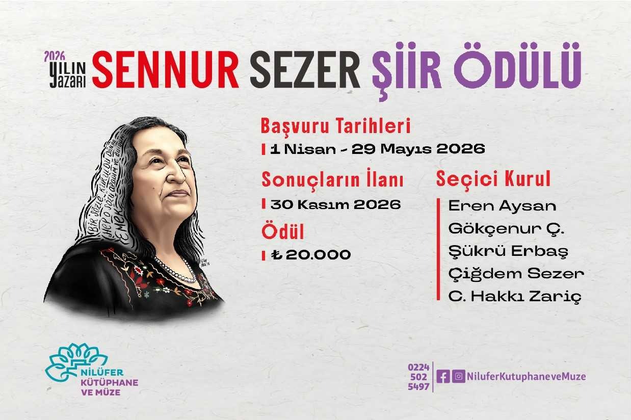 2026 Yılın Yazarı Sennur Sezer Şiir Ödülü