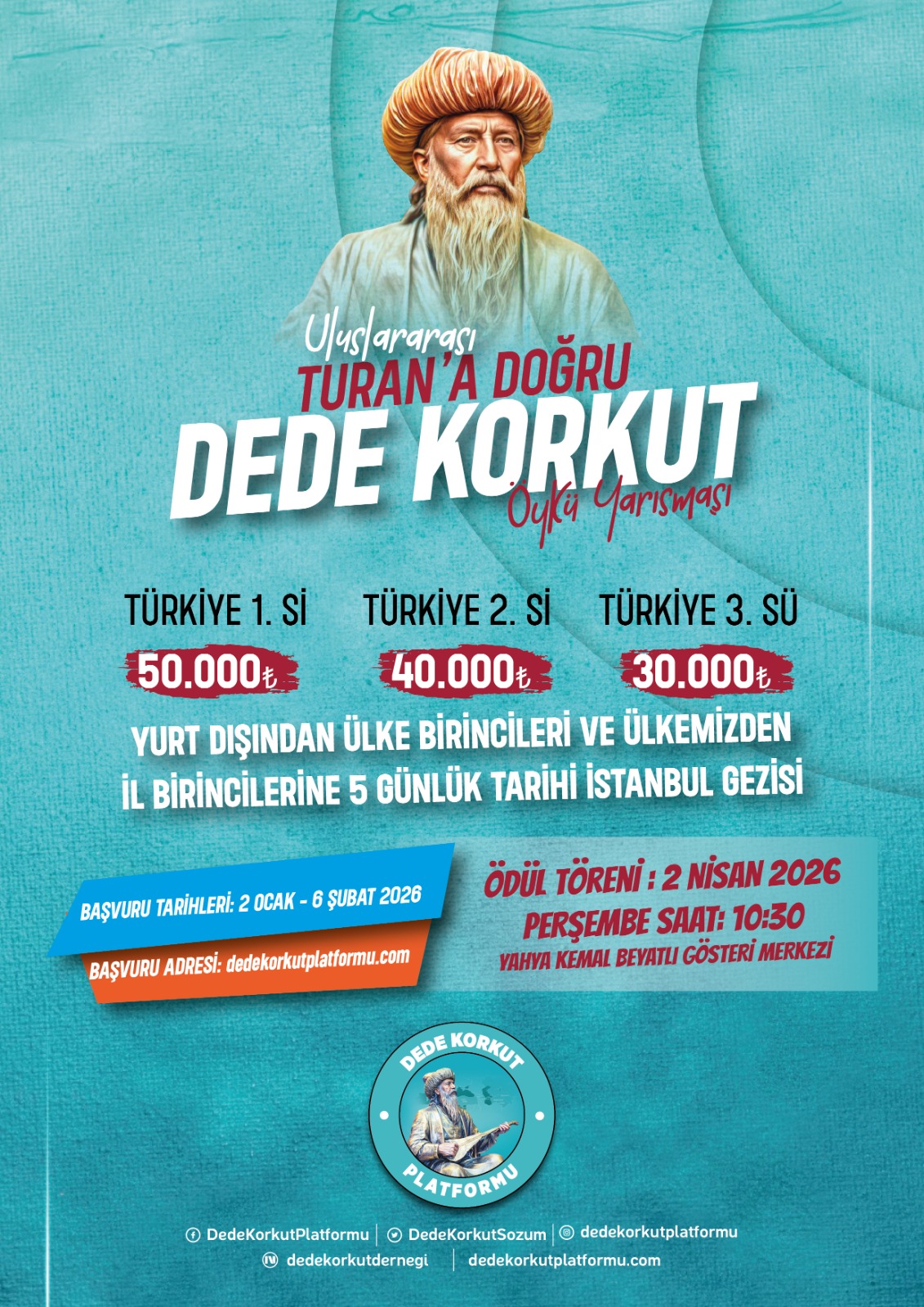 Turan'a Doğru Dede Korkut Liseler Arası Öykü Yarışması