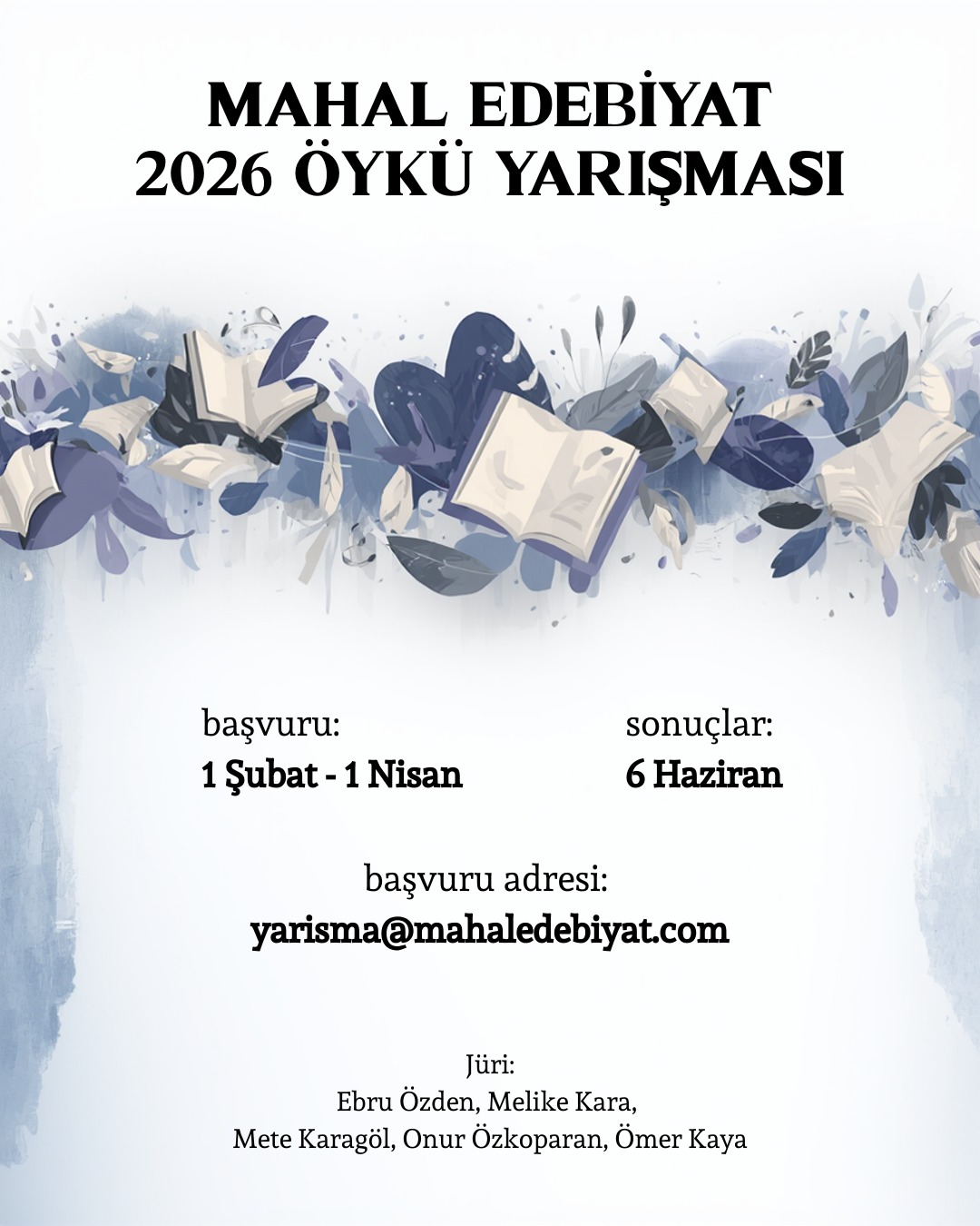 Mahal Edebiyat 2026 Öykü Yarışması