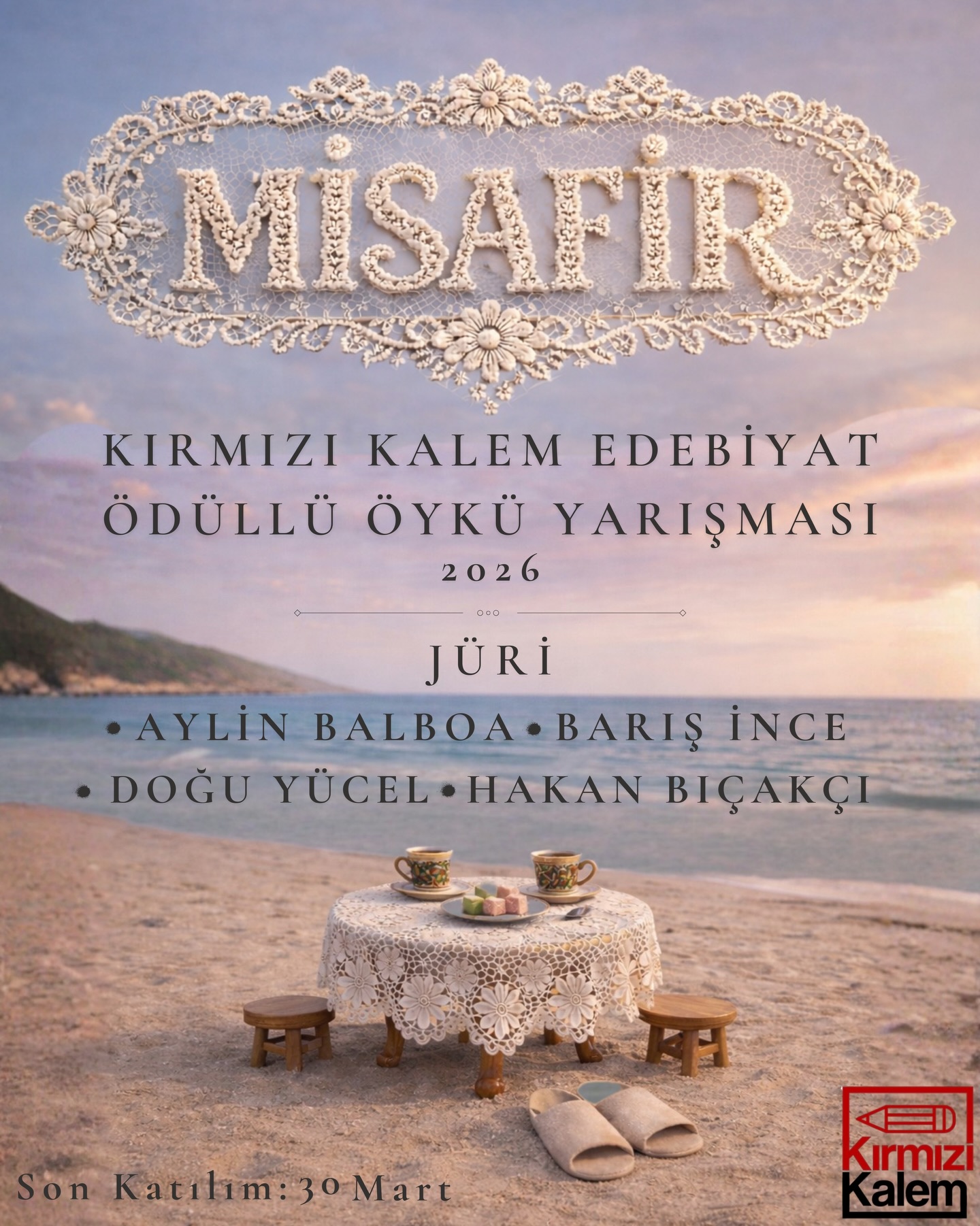 Kırmızı Kalem Edebiyat 2026 - Ödüllü Öykü Yarışması